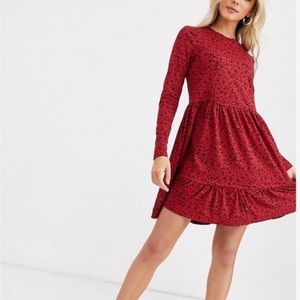 NEVER USED Smock dress in floral print